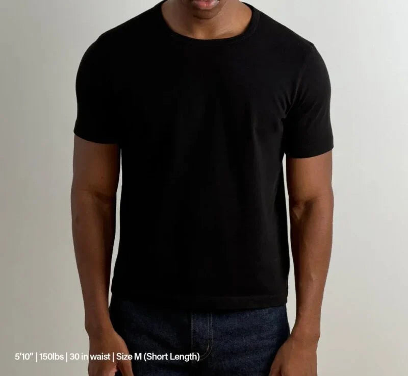 Midnight Crop Tee